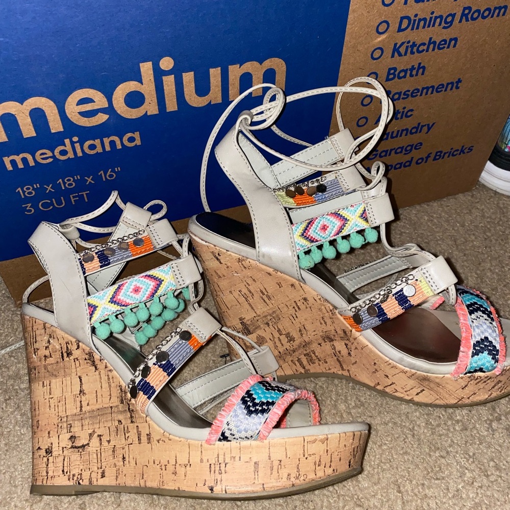 Women’s Colorful Wedge